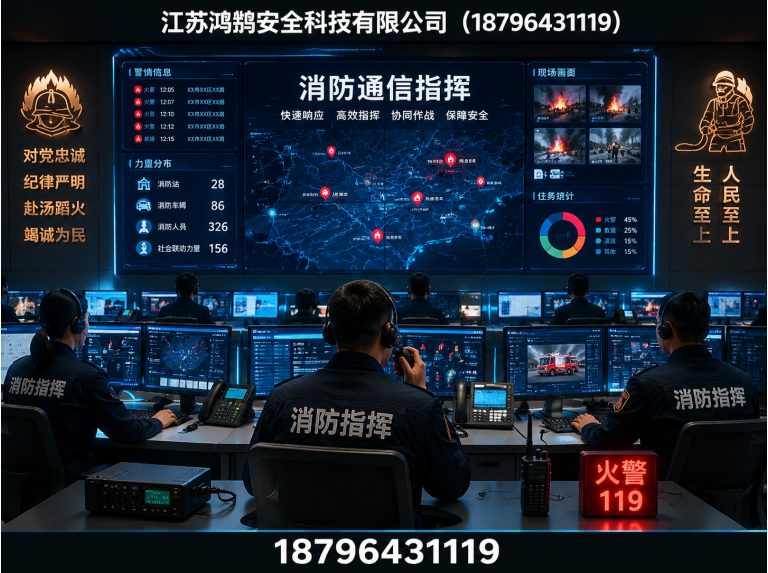 德州应急指挥系统展示图